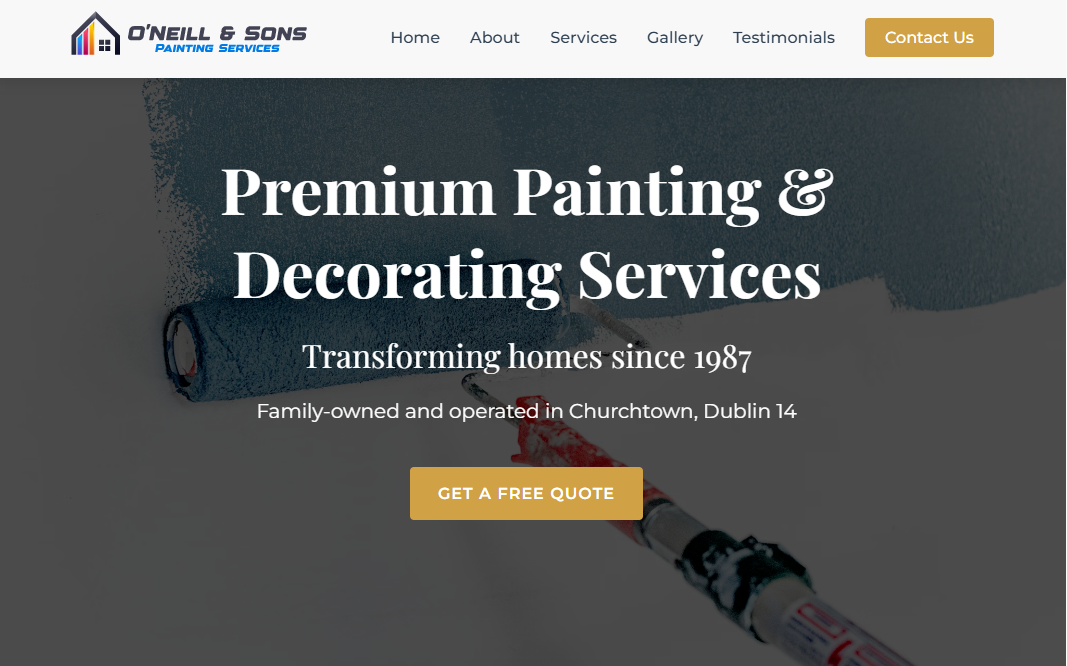 Declan Painting Website